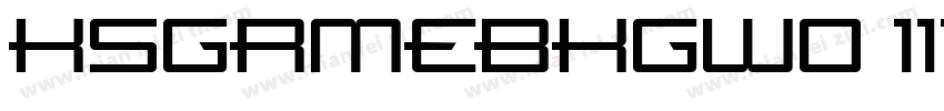 KSGRMEBKGW0 117 40字体转换